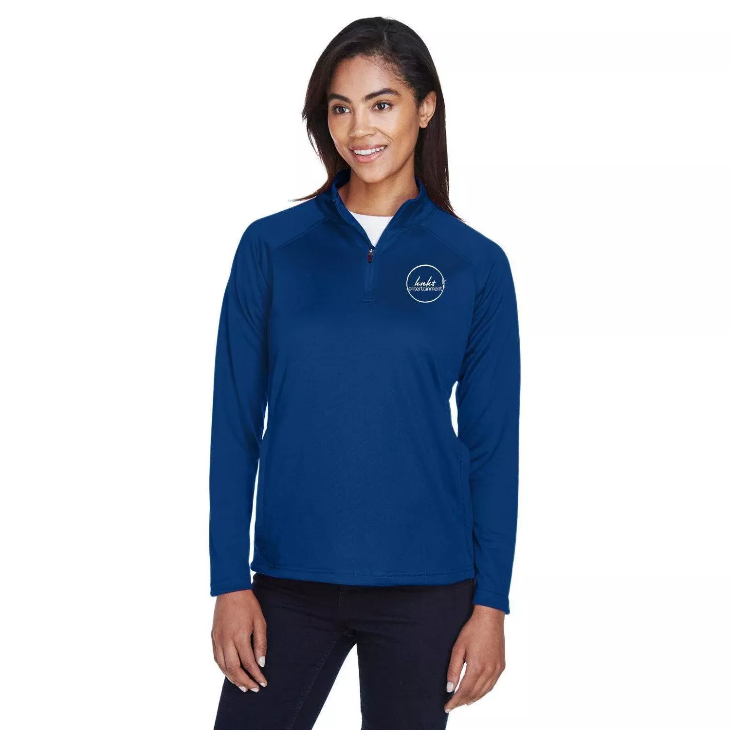 Devon & Jones - Women's Stretch Tech-Shell Compass Quarter-Zip