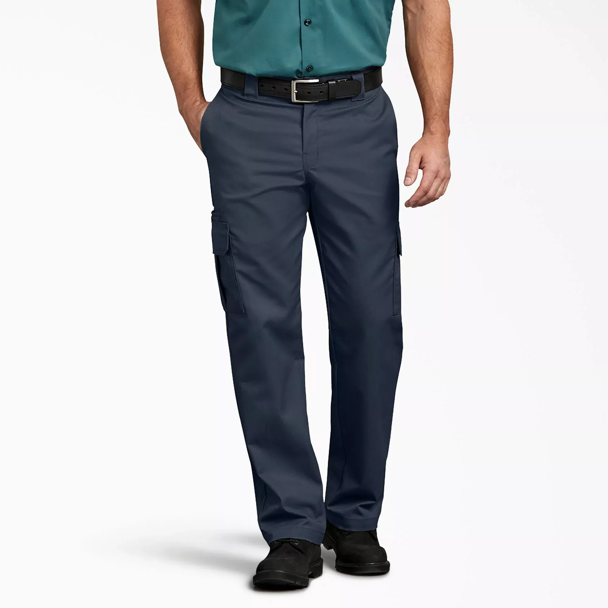 Dickies FLEX Regular Fit Cargo Pants - Dark Navy-DWP595