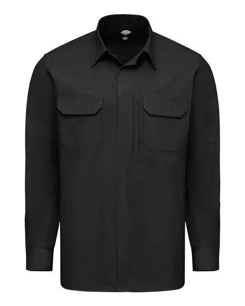 Dickies LL94T Tactical Long Sleeve Shirt - Tall Sizes With Custom Embroidery