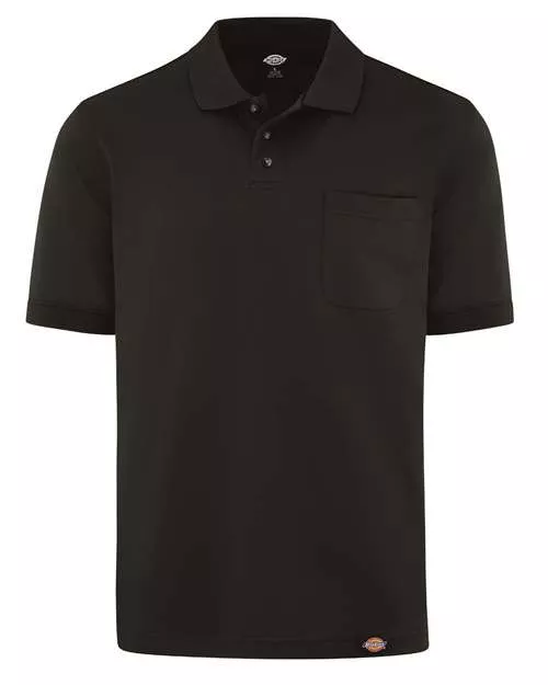 Dickies LS44 Performance Short Sleeve Work Shirt With Pocket With Custom Embroidery