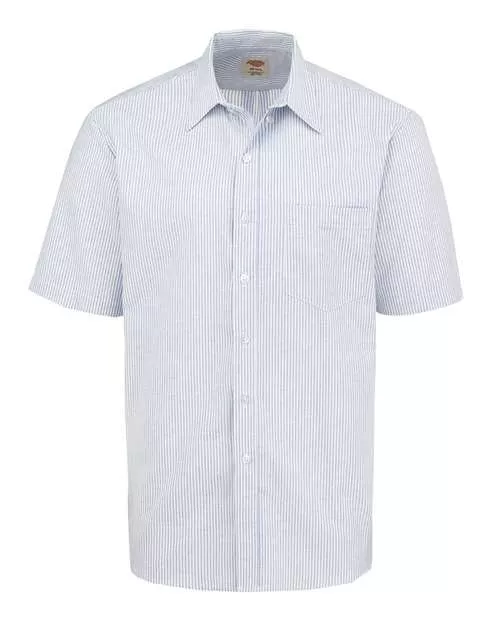 Dickies SSS46 Short Sleeve Oxford Shirt With Custom Embroidery
