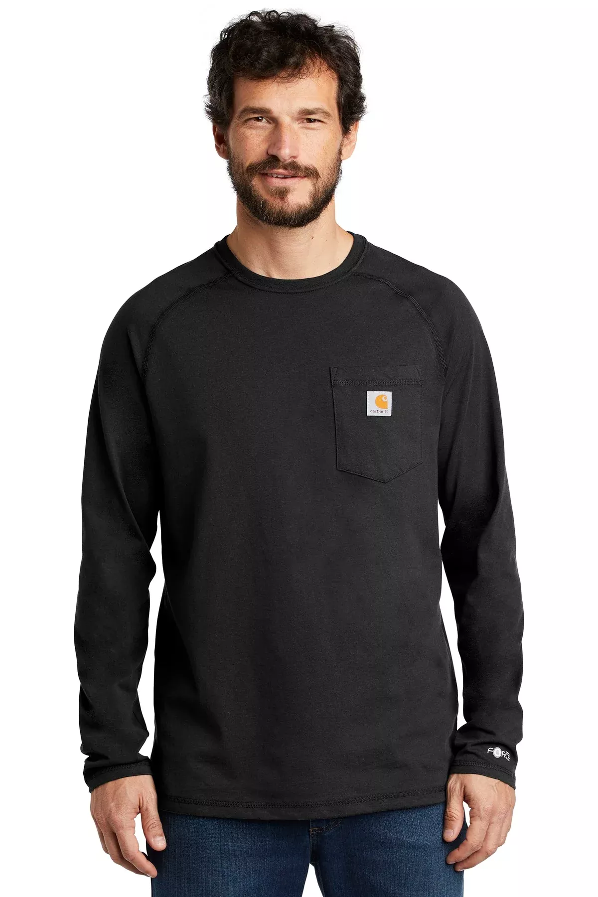 DISCONTINUED Carhartt ForceCotton Delmont Long Sleeve T-Shirt