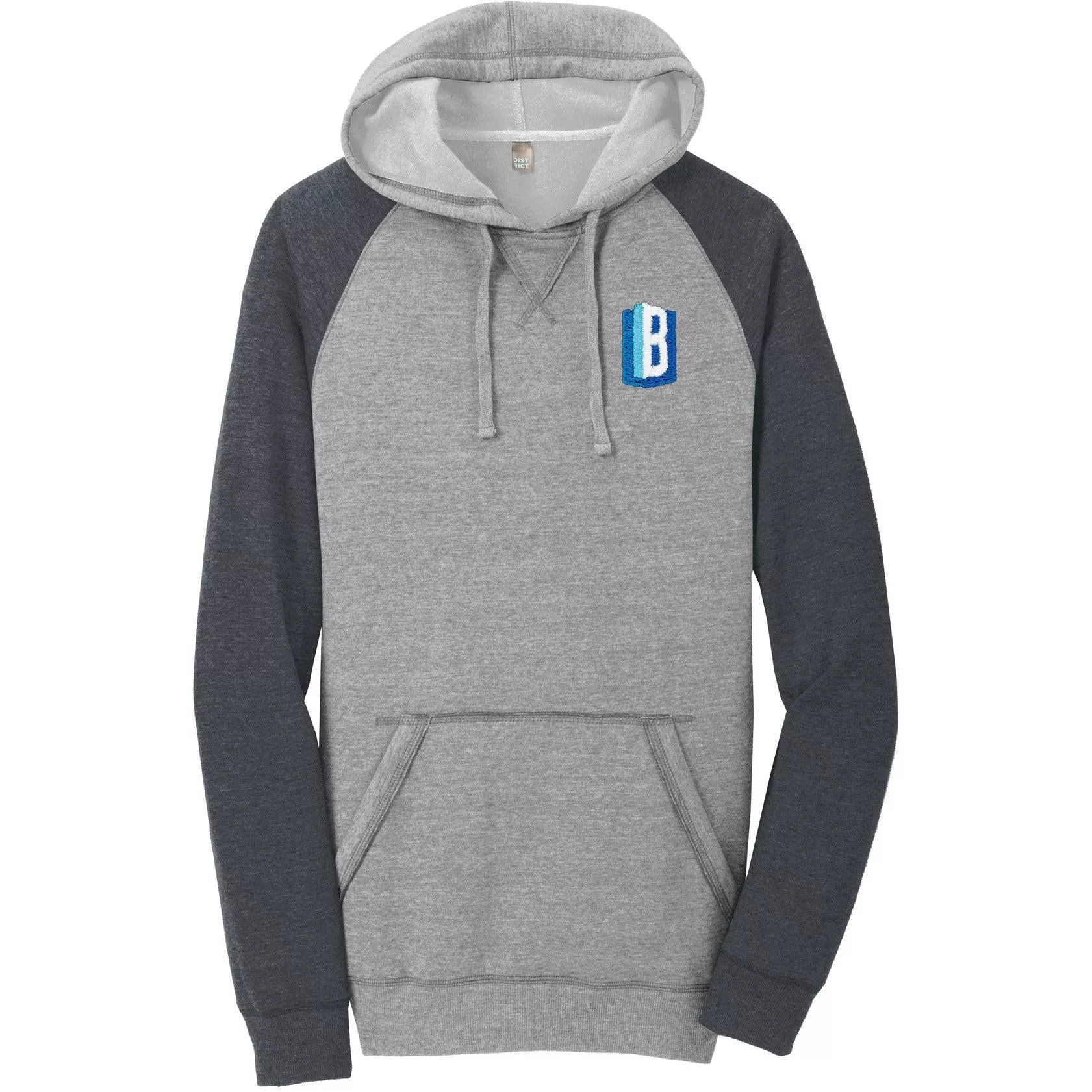 District Lightweight Fleece Raglan Hoodie
