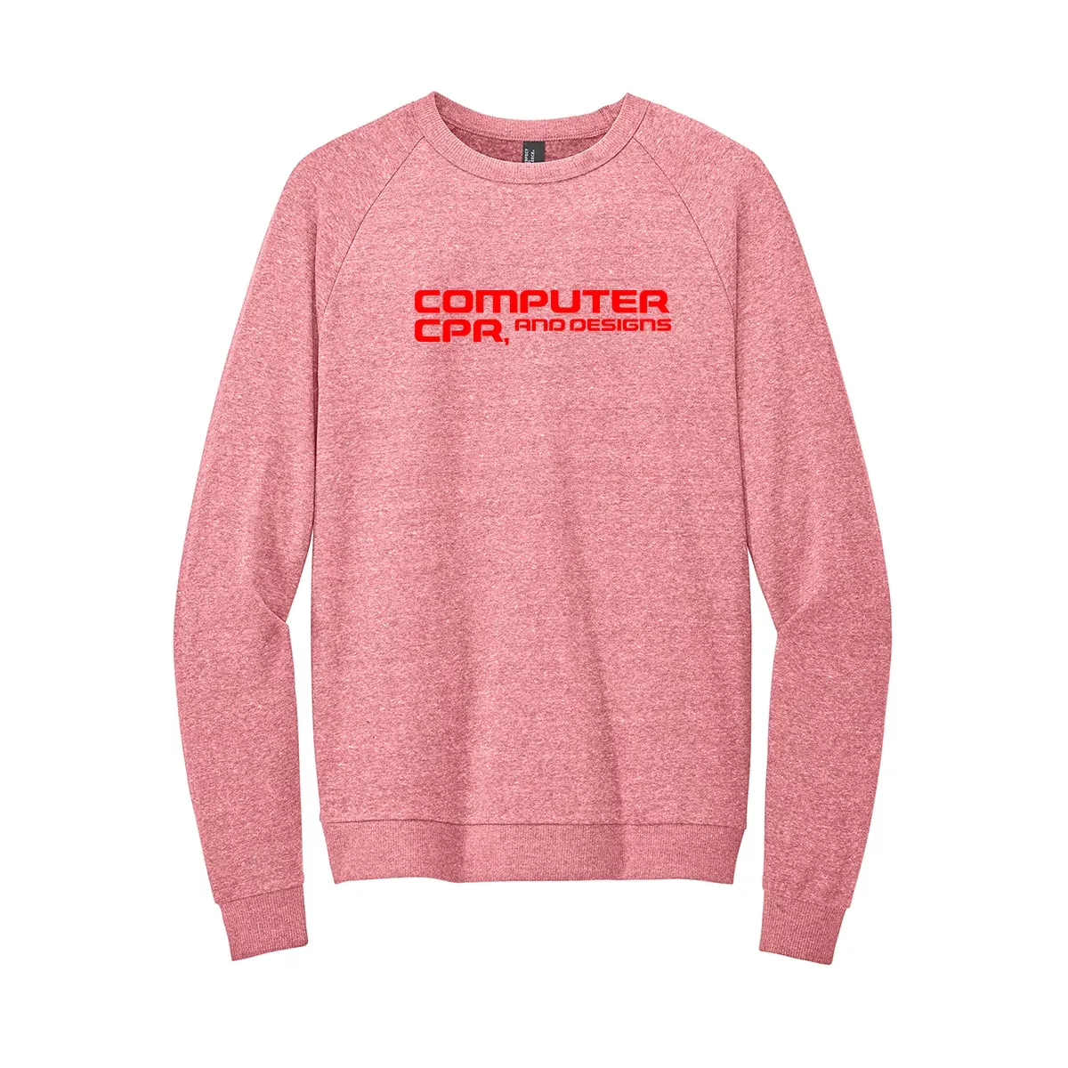 District Perfect Tri Fleece Crewneck Sweatshirt, Full Color