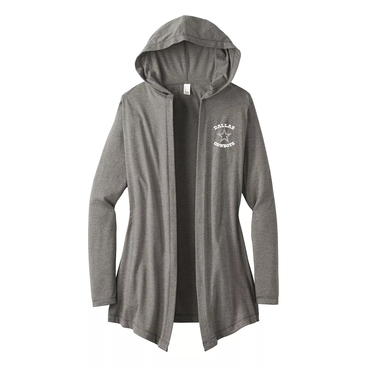 District Women’s Perfect TriHooded Cardigan, Screen Print