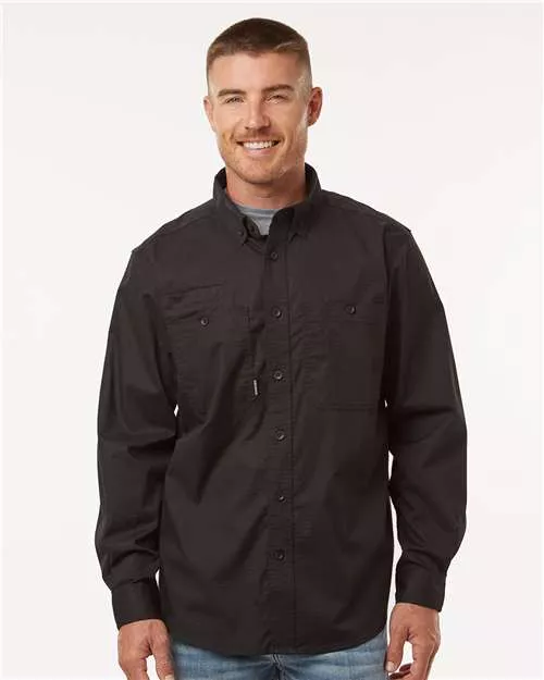DRI DUCK 4450 Men's Craftsman Woven Shirt With Custom Embroidery