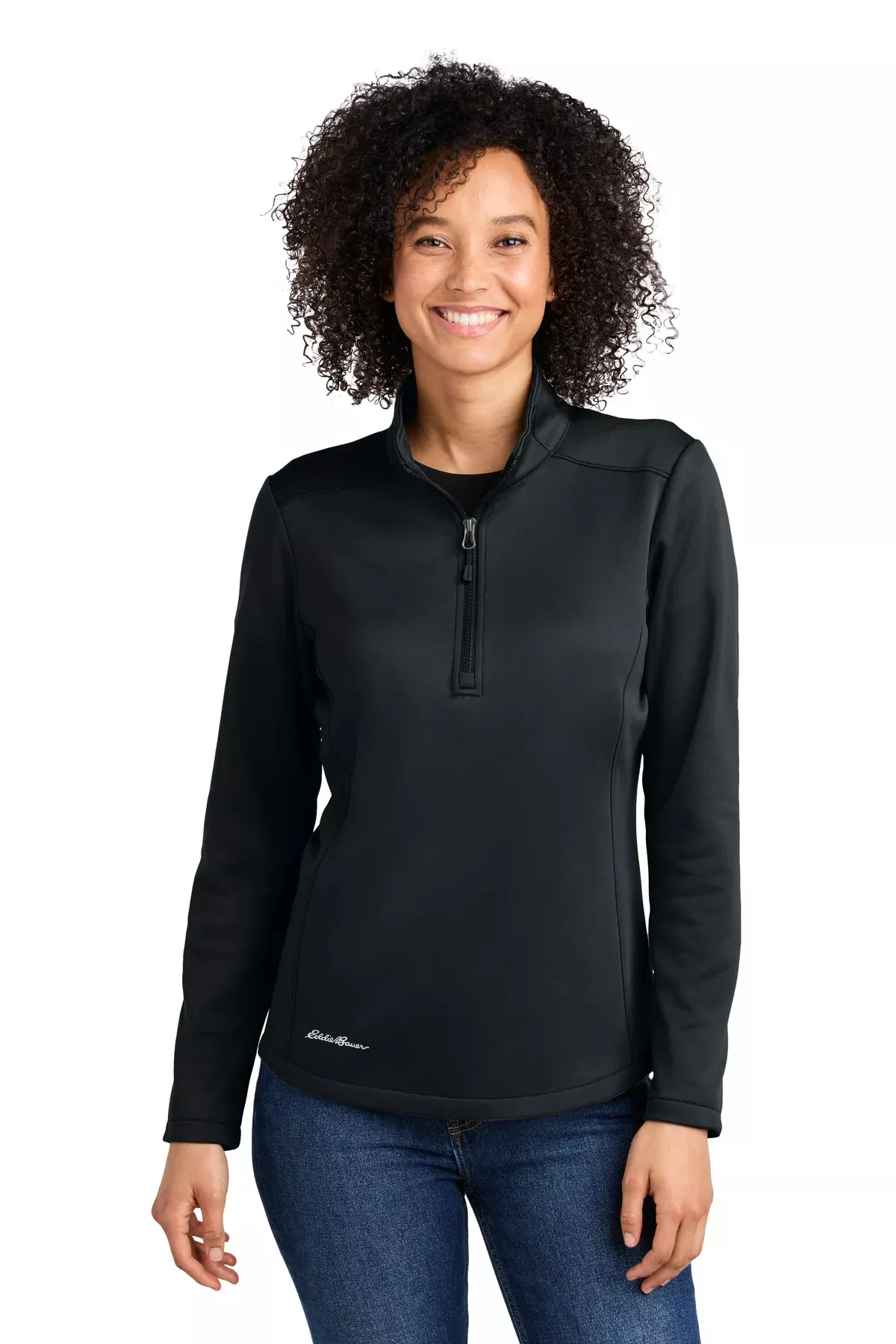 Eddie Bauer Women's Smooth Mid Layer Fleece 1/2-Zip