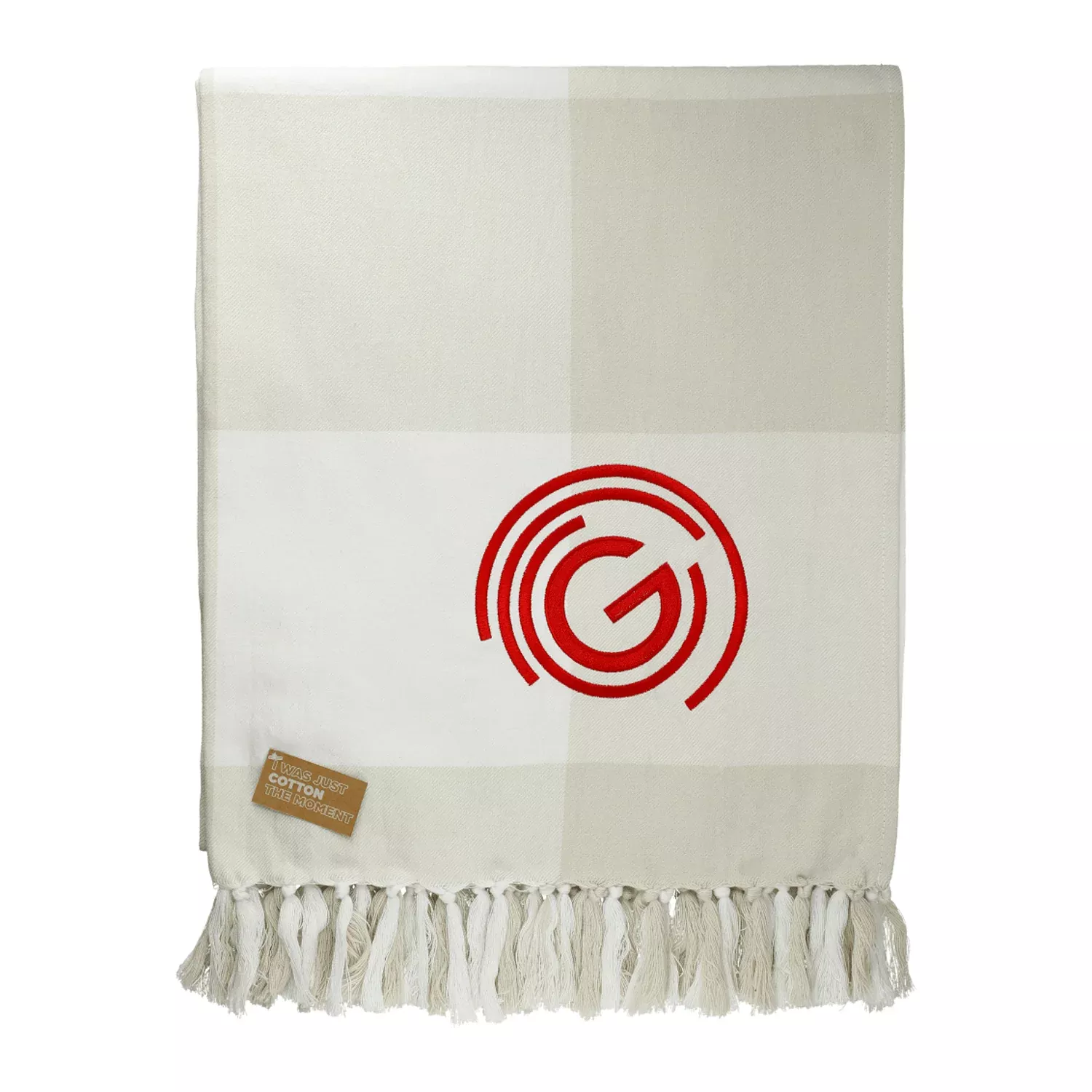 Field & Co. - 100% Organic Cotton Check Throw Blank