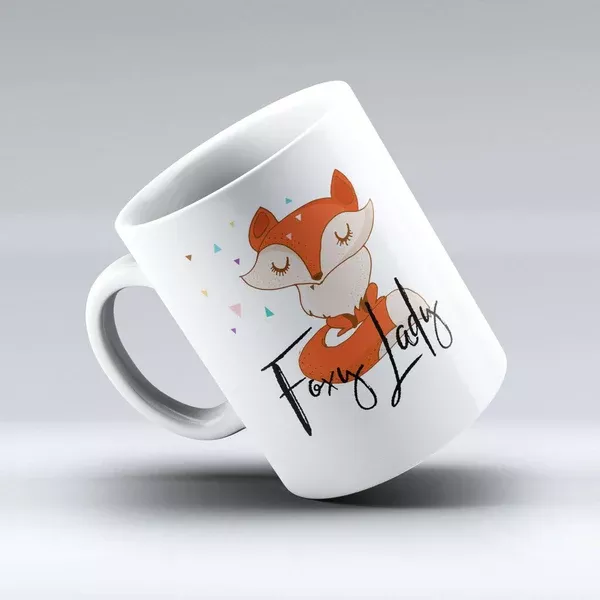 Foxy Lady Coffee Mug - Fox Coffee Mug | 150TEES