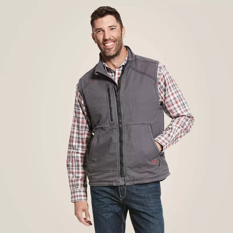 FR DuraLight Cordura Canvas Vest - Iron Grey - 10027868