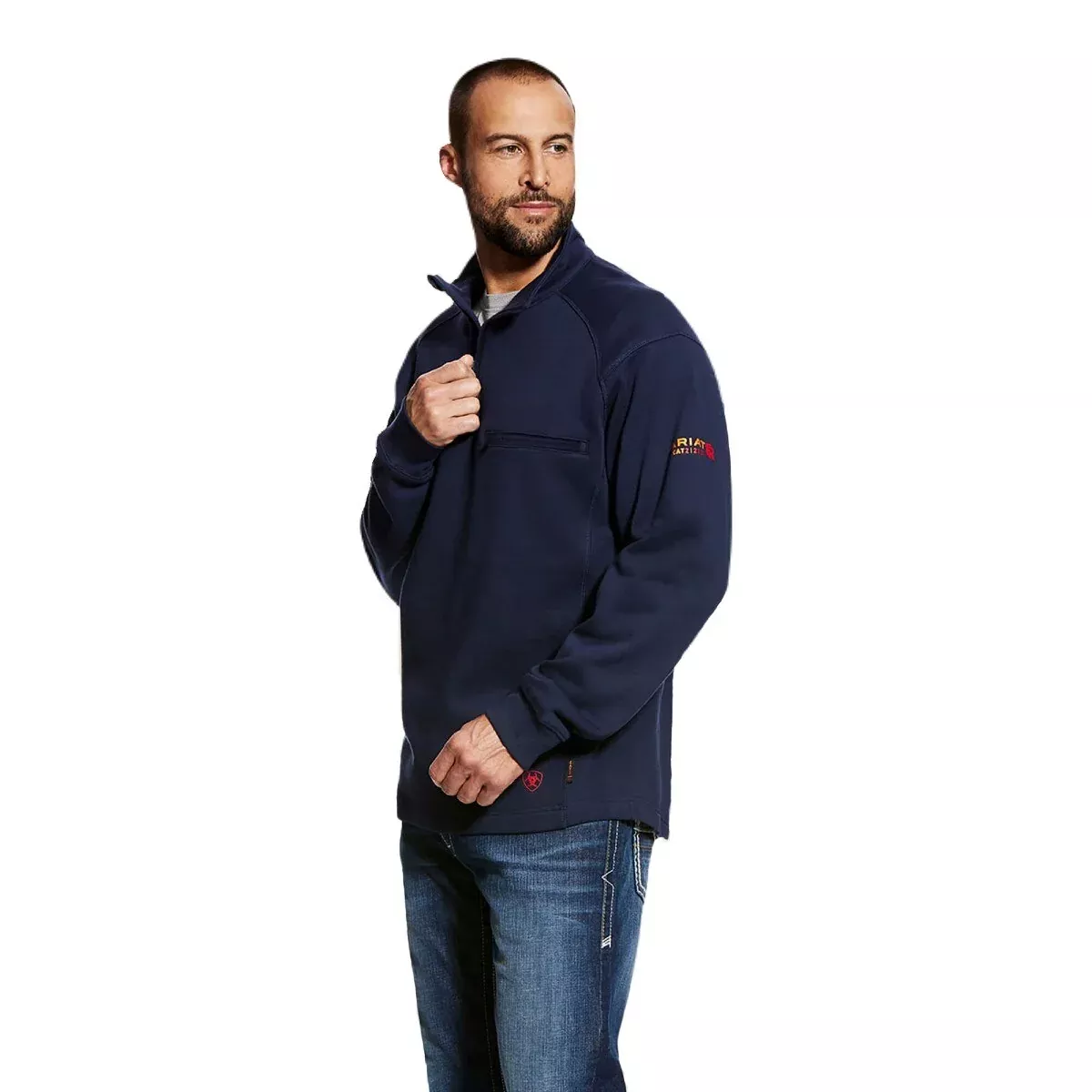 FR Rev 1/4 Zip Top - Navy - 10022333