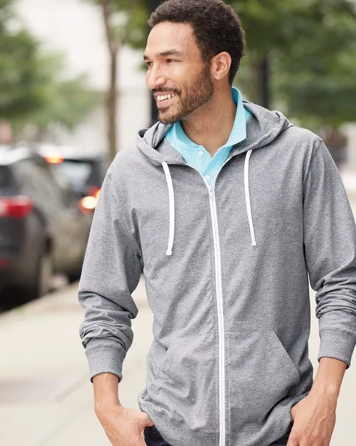 Fruit of the Loom – Sofspun Full-Zip T-Shirt