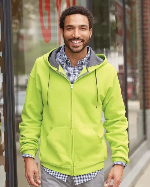 Fruit of the Loom – Sofspun Hooded Full-Zip Sweatshirt
