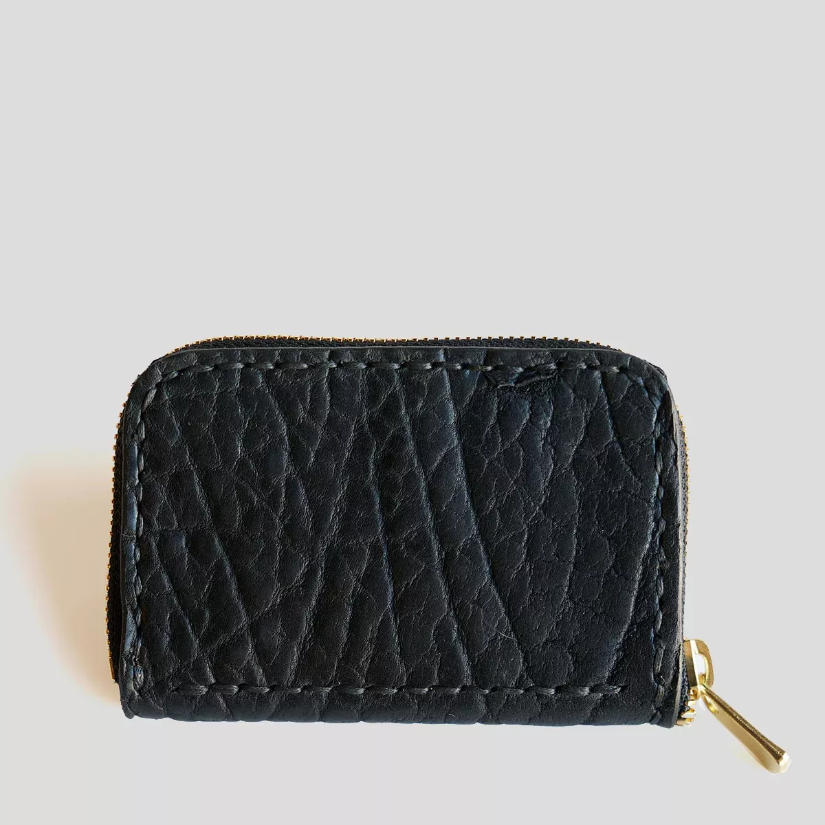 Full-Zip Bison No.20 Wallet | Black