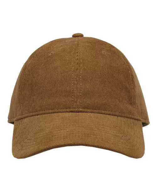 The Game GB568 Relaxed Corduroy Cap With Custom Embroidery