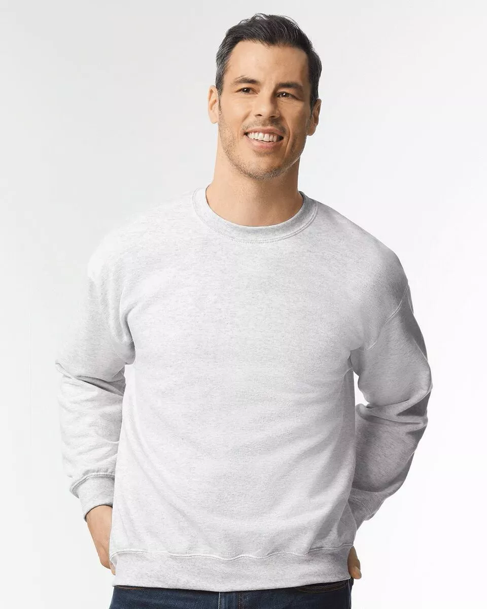 Gildan 12000 CREW NECK SWEATSHIRT - 15.5 oz - White
