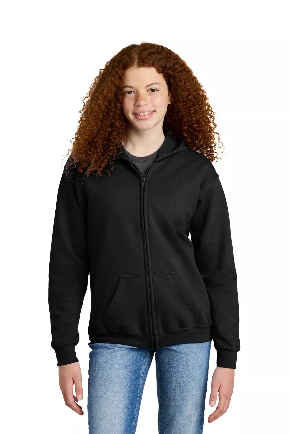 Gildan 18600B | Sweatshirt | Youth Heavy Blend Full-Zip Hooded