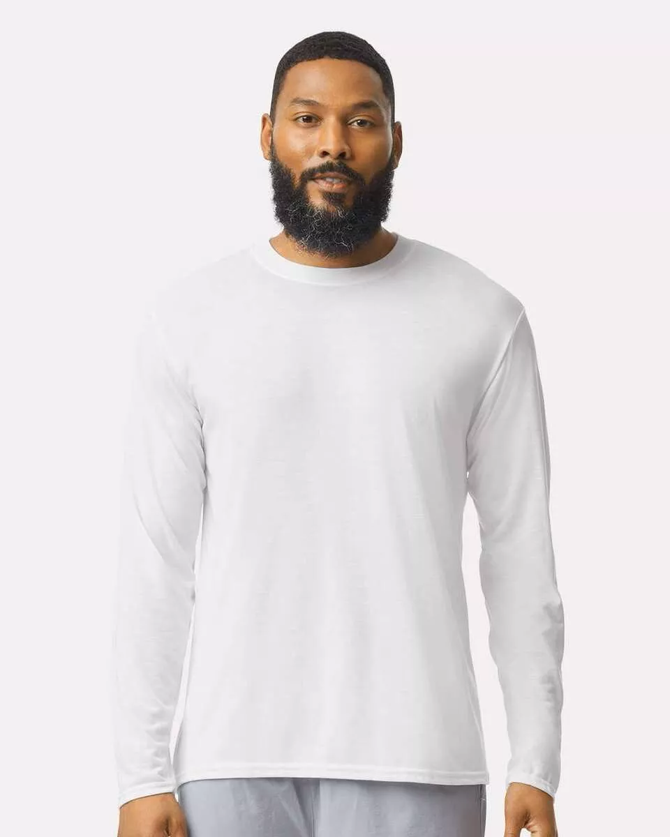 Gildan 42400 - Performance L/S t-shirt - White