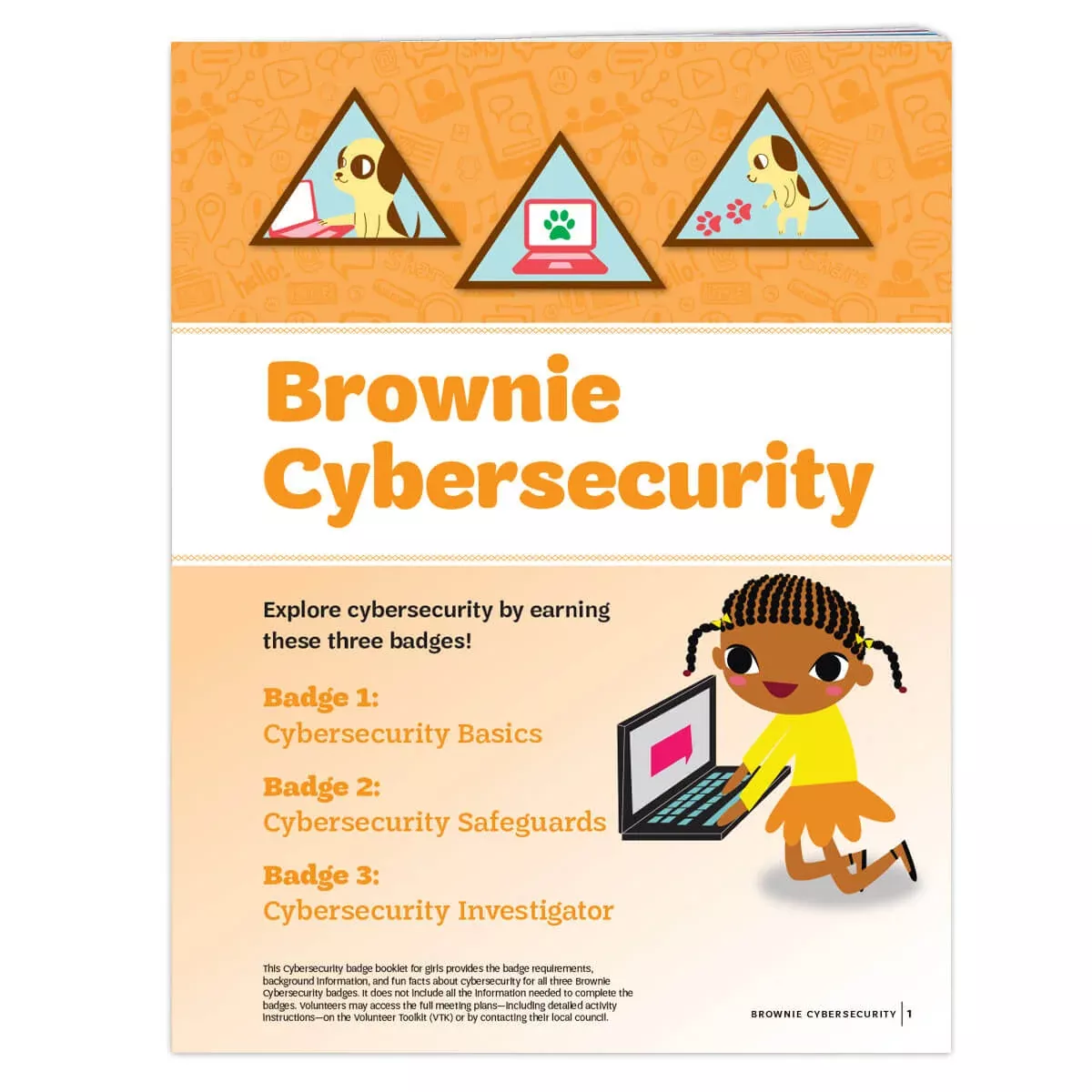 Girl Scouts Brownie Cybersecurity Badge Requirements