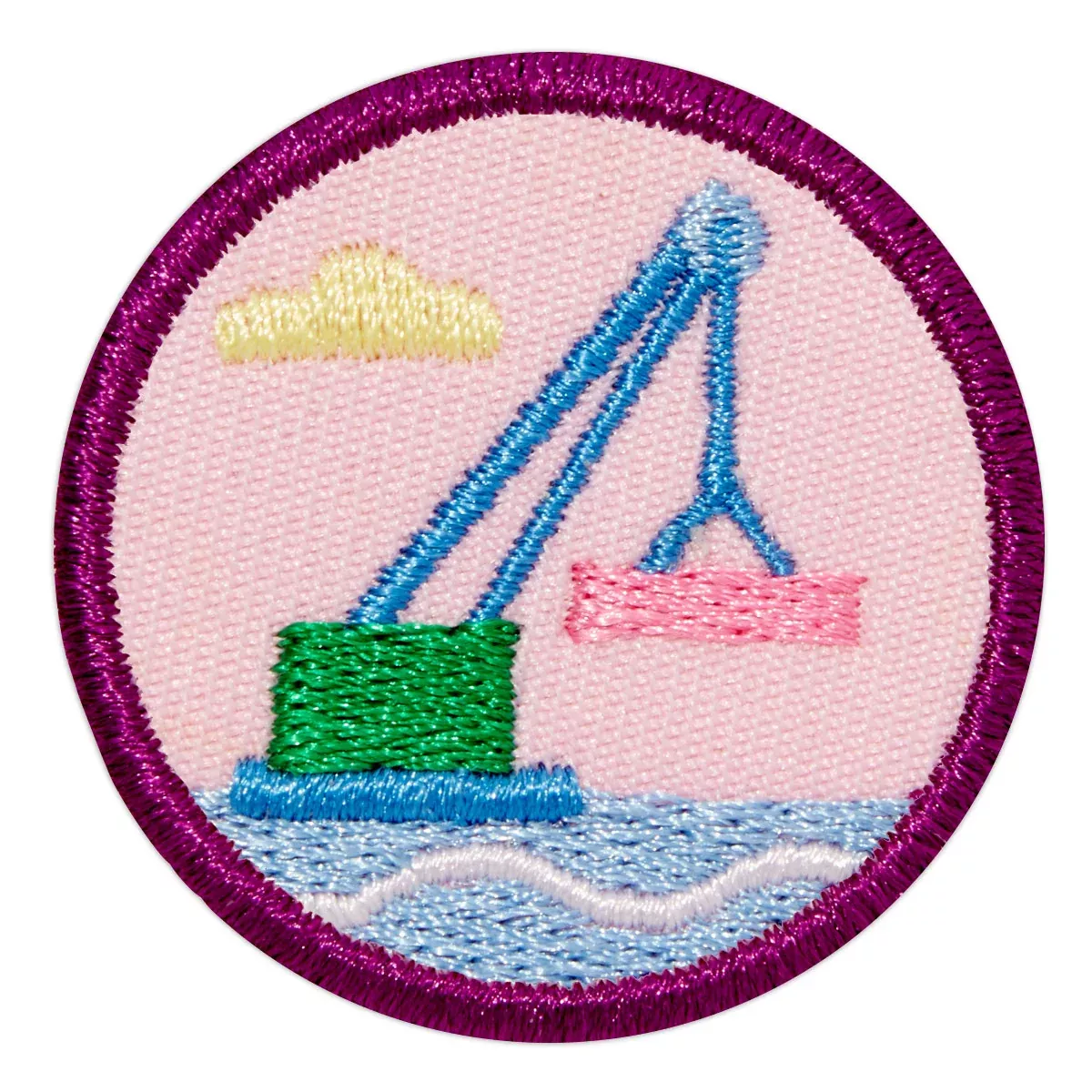 Girl Scouts Junior Crane Design Challenge Badge