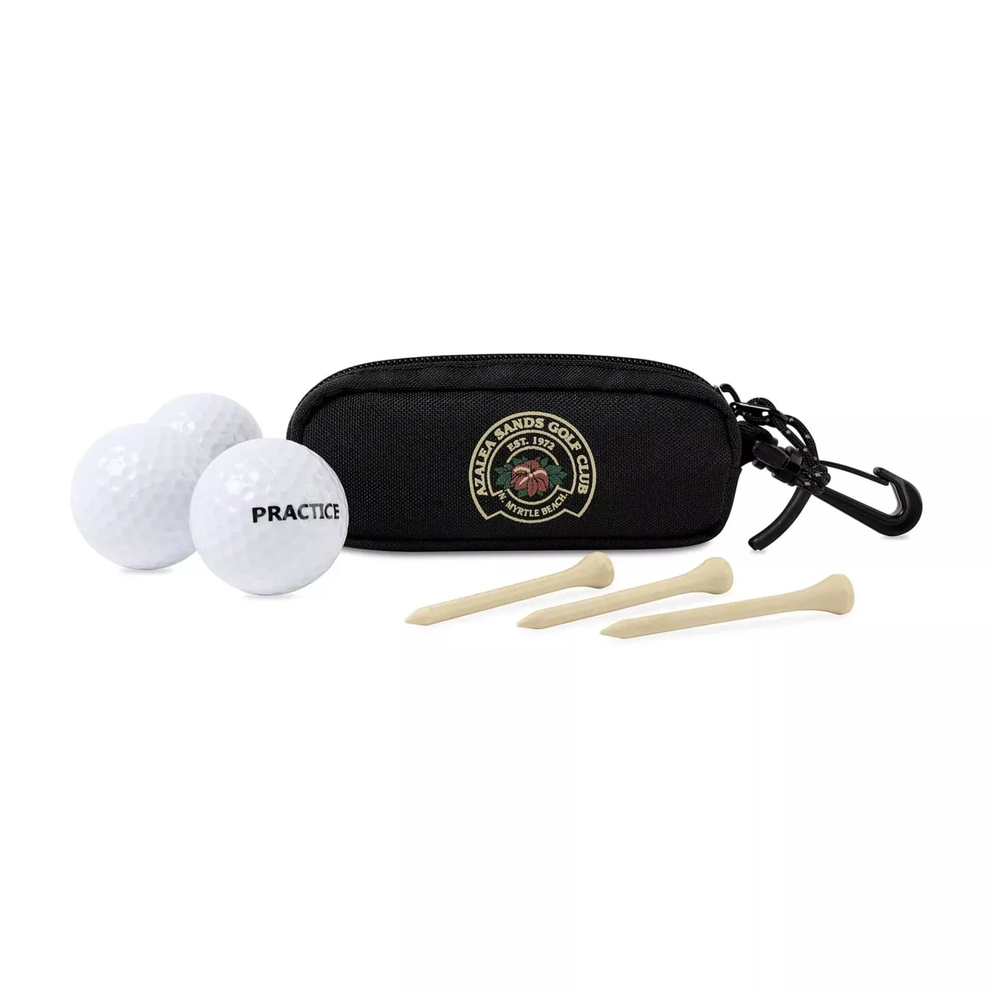 Golf Links Recycled rPET Ball & Tee Caddy Kit