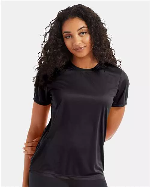 Hanes 4830 Cool DRI Women's Performance T-Shirt With Custom ScreenPrint