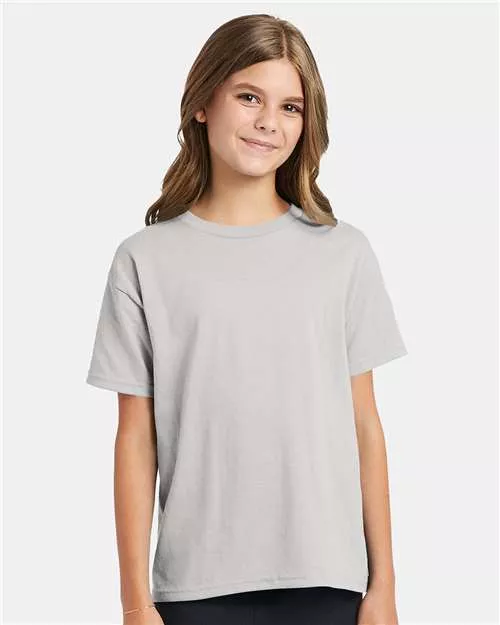 Hanes 5370 Ecosmart™ Youth T-Shirt With Custom ScreenPrint