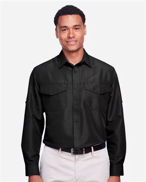 Harriton M580L Men's Key West Performance Staff Shirt With Custom Embroidery