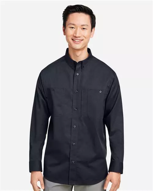 Harriton M585L Men's Advantage IL Workshirt With Custom Embroidery