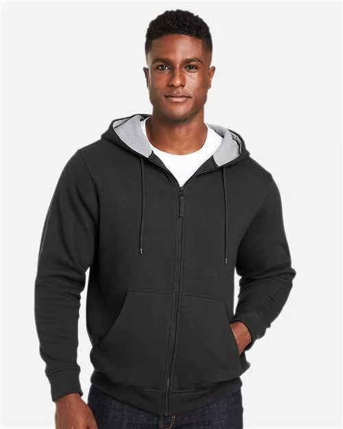 Harriton M711 Unisex ClimaBloc™ Lined Heavyweight Hooded Sweatshirt With Custom Screenprint