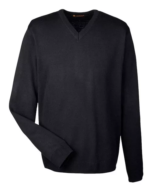 Harriton Men's Pilbloc V-Neck Sweater