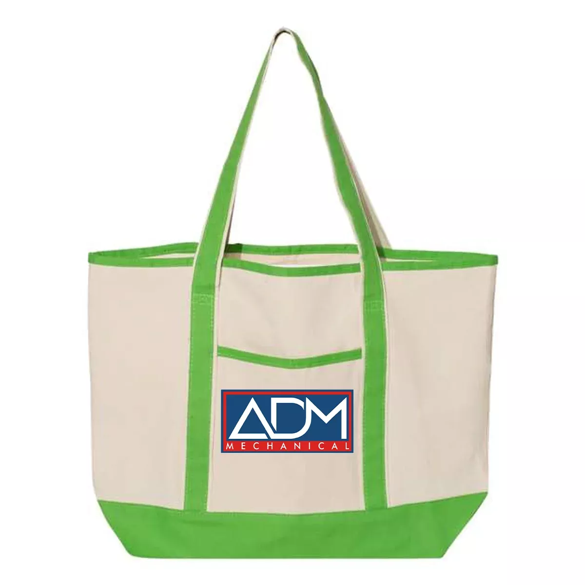 Heavy Canvas Large Deluxe Tote Bag, Full Color