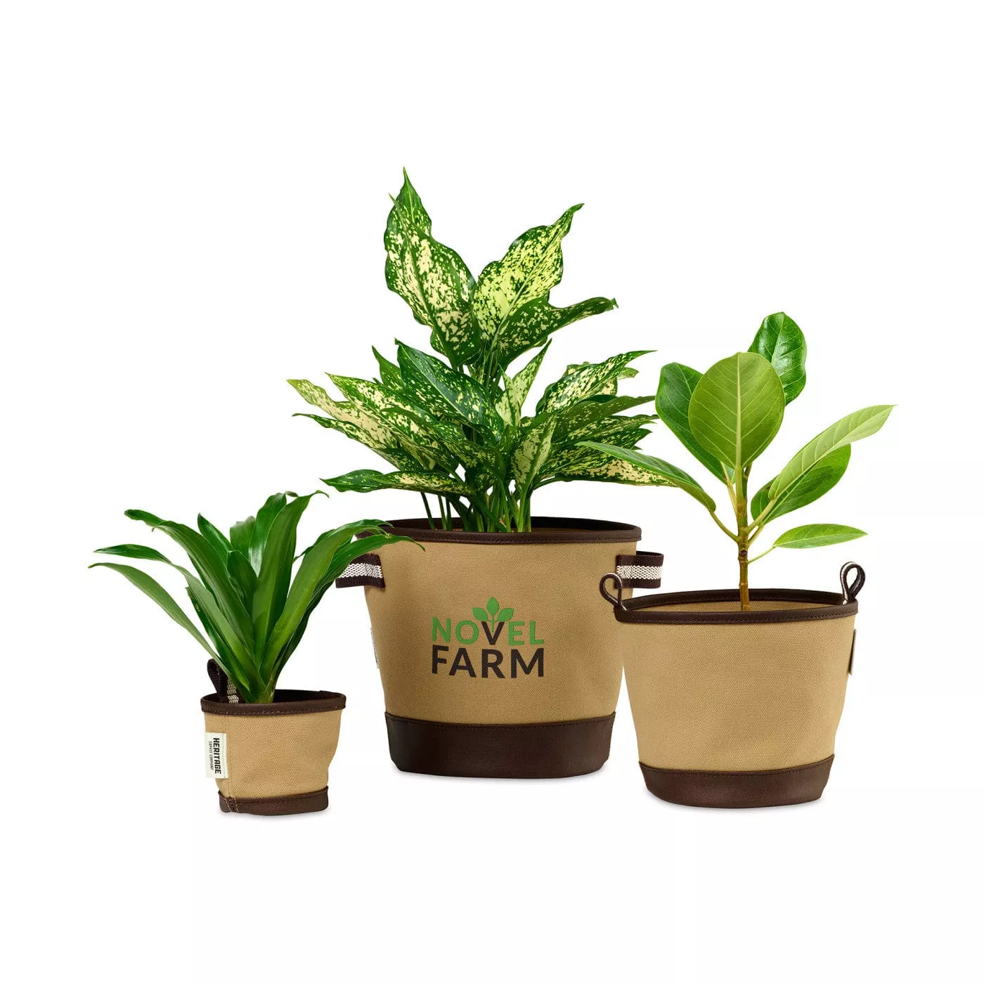 Heritage Supply - Plant, Grow and Store Trio of Pots
