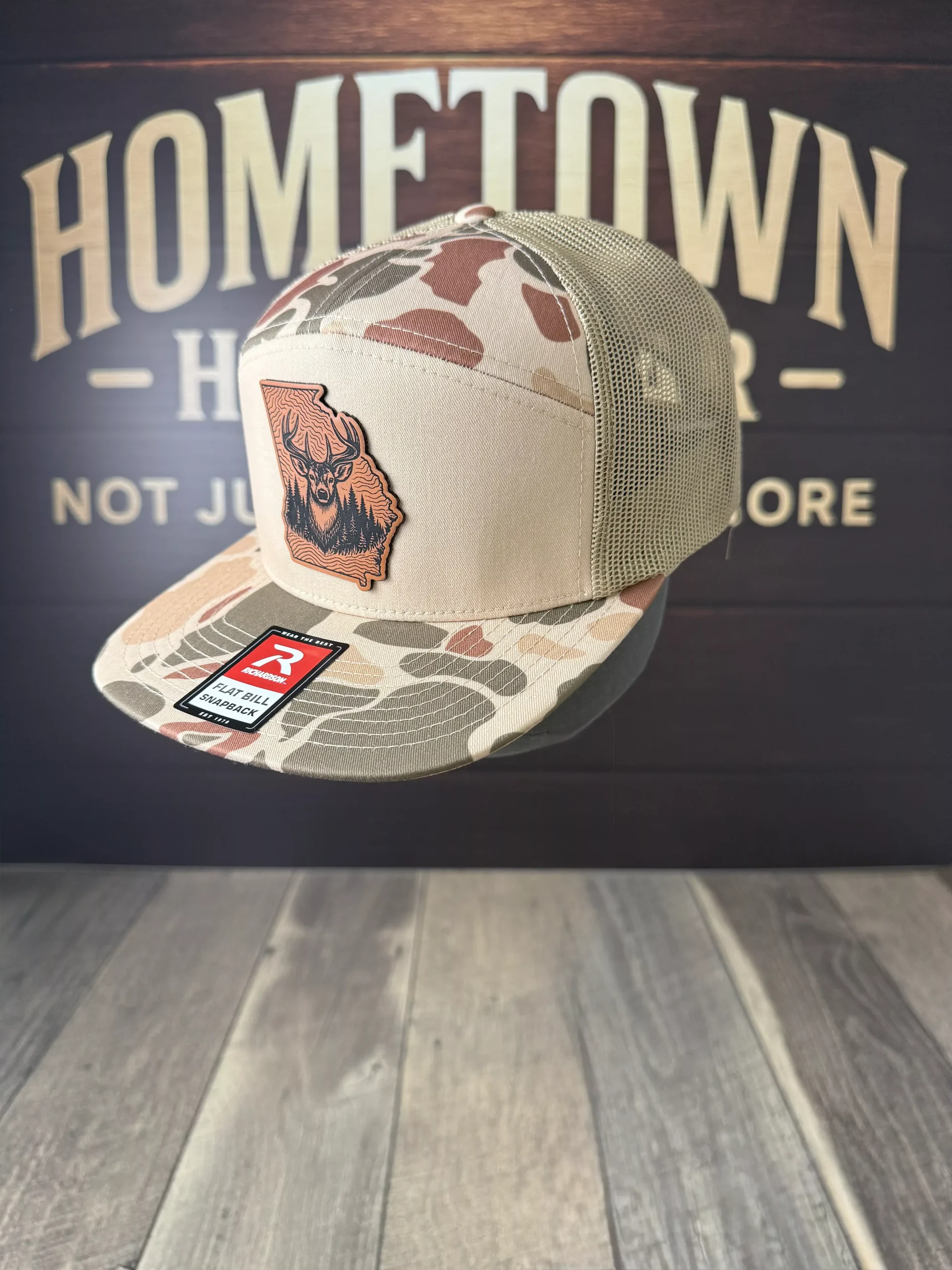 Hometown Georgia Buck Hat - 168P Trucker
