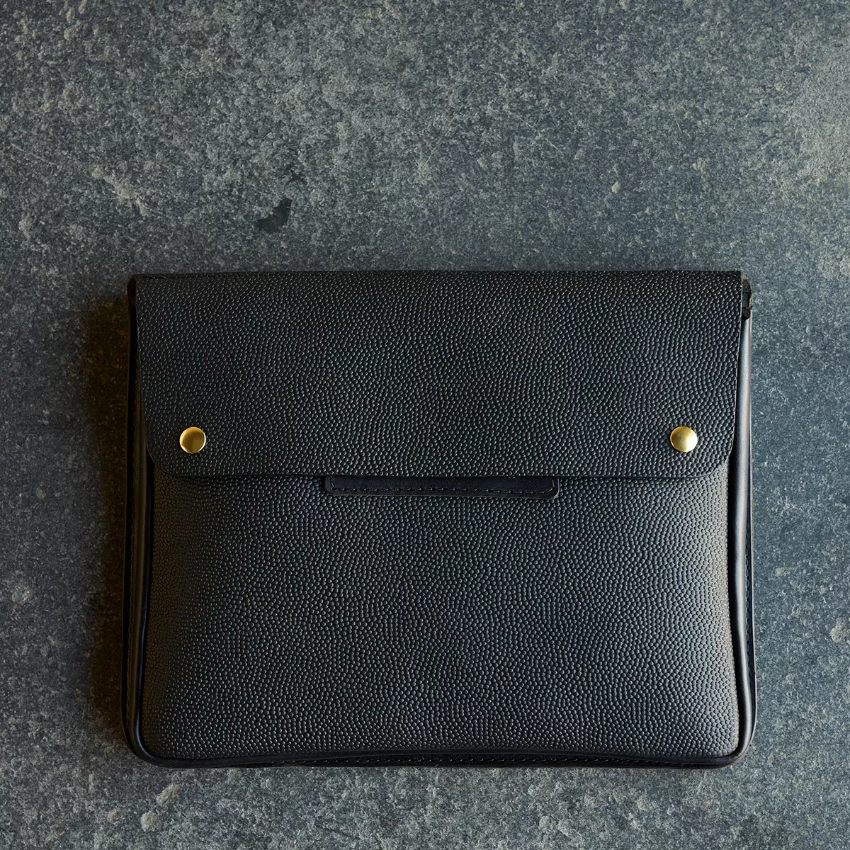 Horween Black Football/Latigo Folio Cases | L.E. x 35