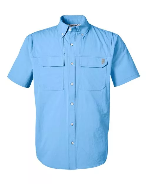 HUK Men's Creekbed Short Sleeve Shirt