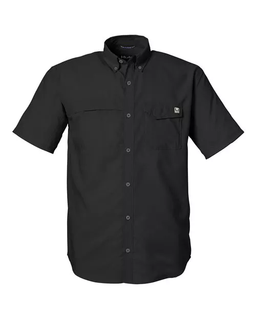 HUK Men's Tide Point Short Sleeve Shirt