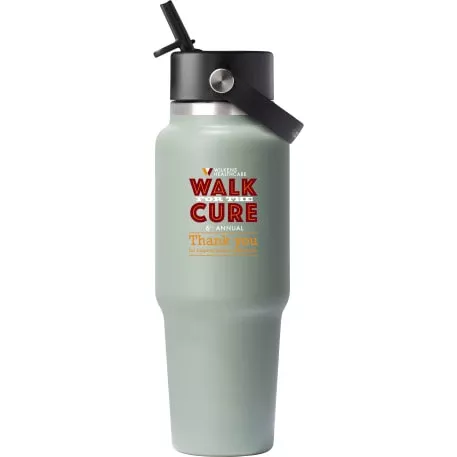 Hydro Flask 1601-82 Hydro Flask Travel Bottle w/ Flex Straw Cap 32oz
