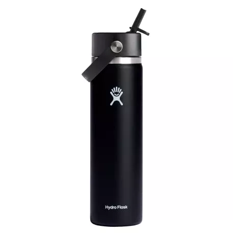 Hydro Flask 1601-96 Hydro Flask Wide Mouth w/ Flex Straw Cap 24oz