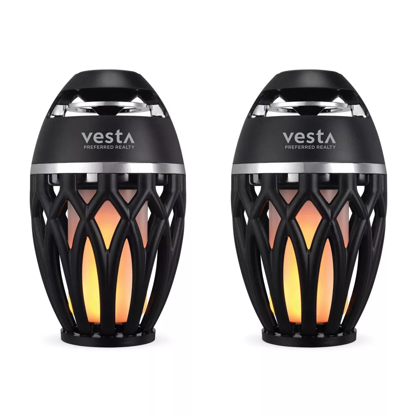 iLive - Tiki & Bluetooth Speakers w/ LED Flame