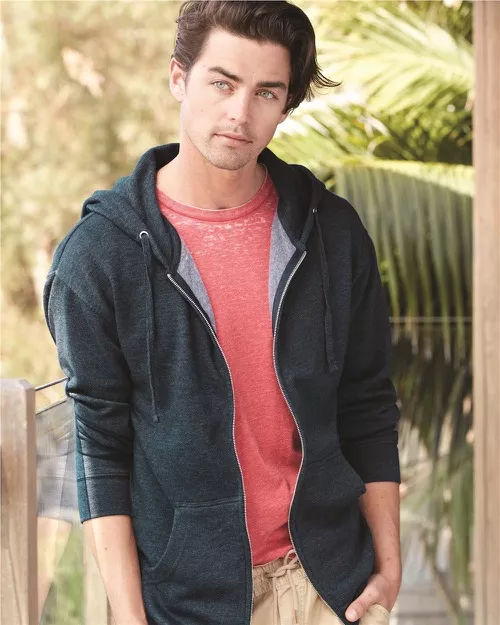 Independent Trading Co. – Midweight Hooded Full-Zip Sweatshirt