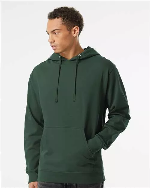 Independent Trading Co. SS4500 Midweight Hooded Sweatshirt With Custom Screenprint