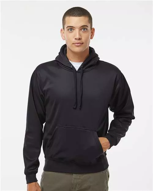 J. America 8615 Polyester Tailgate Hooded Sweatshirt With Custom Screenprint