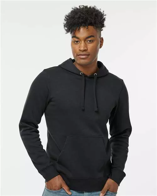 J. America 8720 BTB Fleece Hooded Sweatshirt With Custom Screenprint