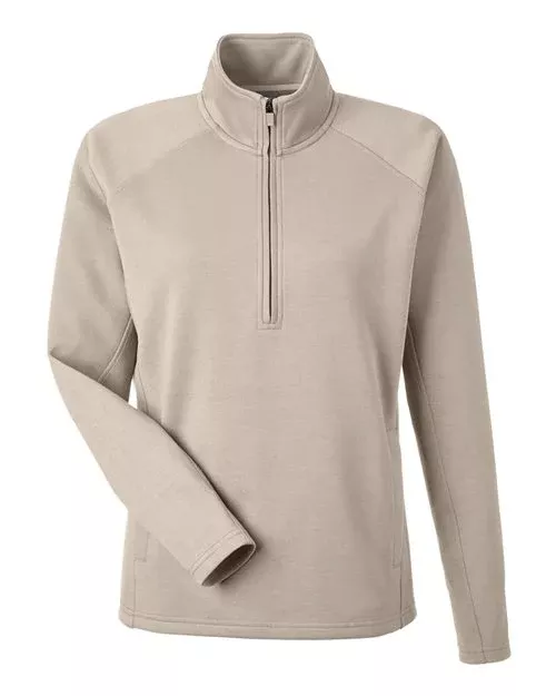 J. America 8754 Women's Apex Fleece Quarter-Zip Pullover