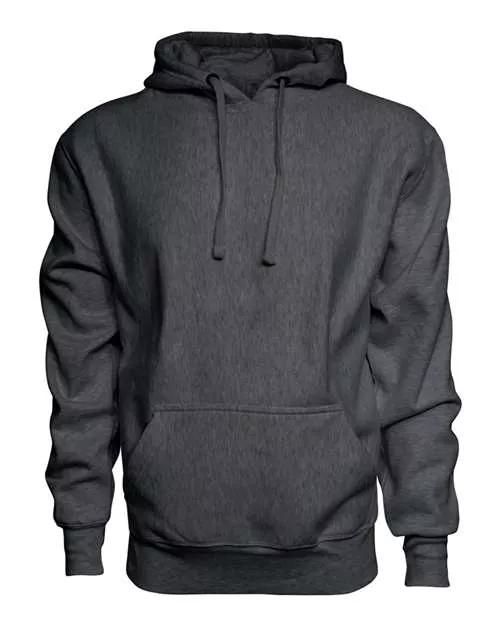 J. America 8846 Sport Weave Hooded Sweatshirt With Custom Screenprint