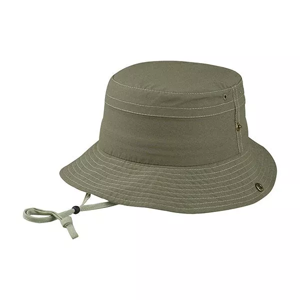Juniper J7223 Taslon UV Bucket Hat with Side Snaps