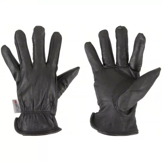 LADIES BLACK GLOVES GOATSKIN SM