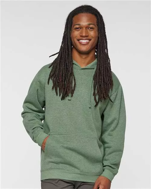 LAT 6926 Elevated Fleece Basic Hoodie With Custom Screenprint