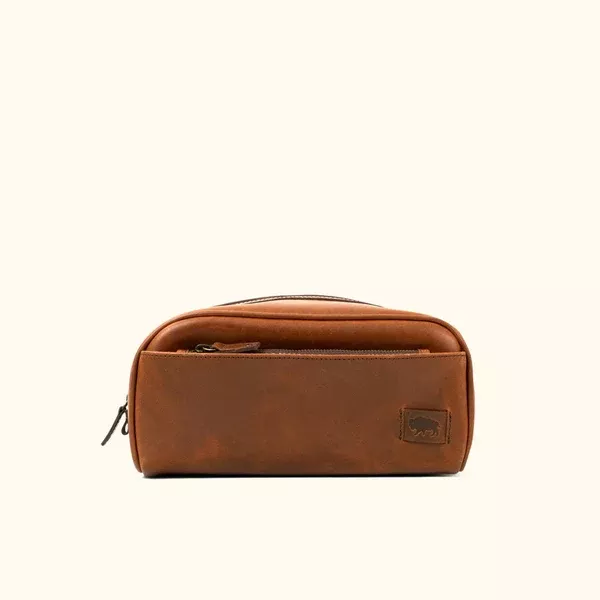 Leather Dopp Kit
